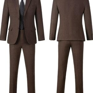 Men's Brown Suit